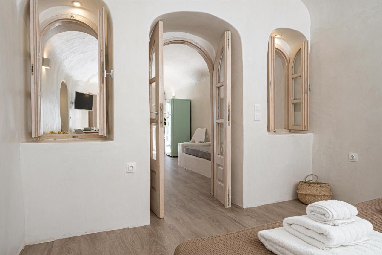 White Orchid Cave House & Studio Pyrgos Kallistis Exterior foto